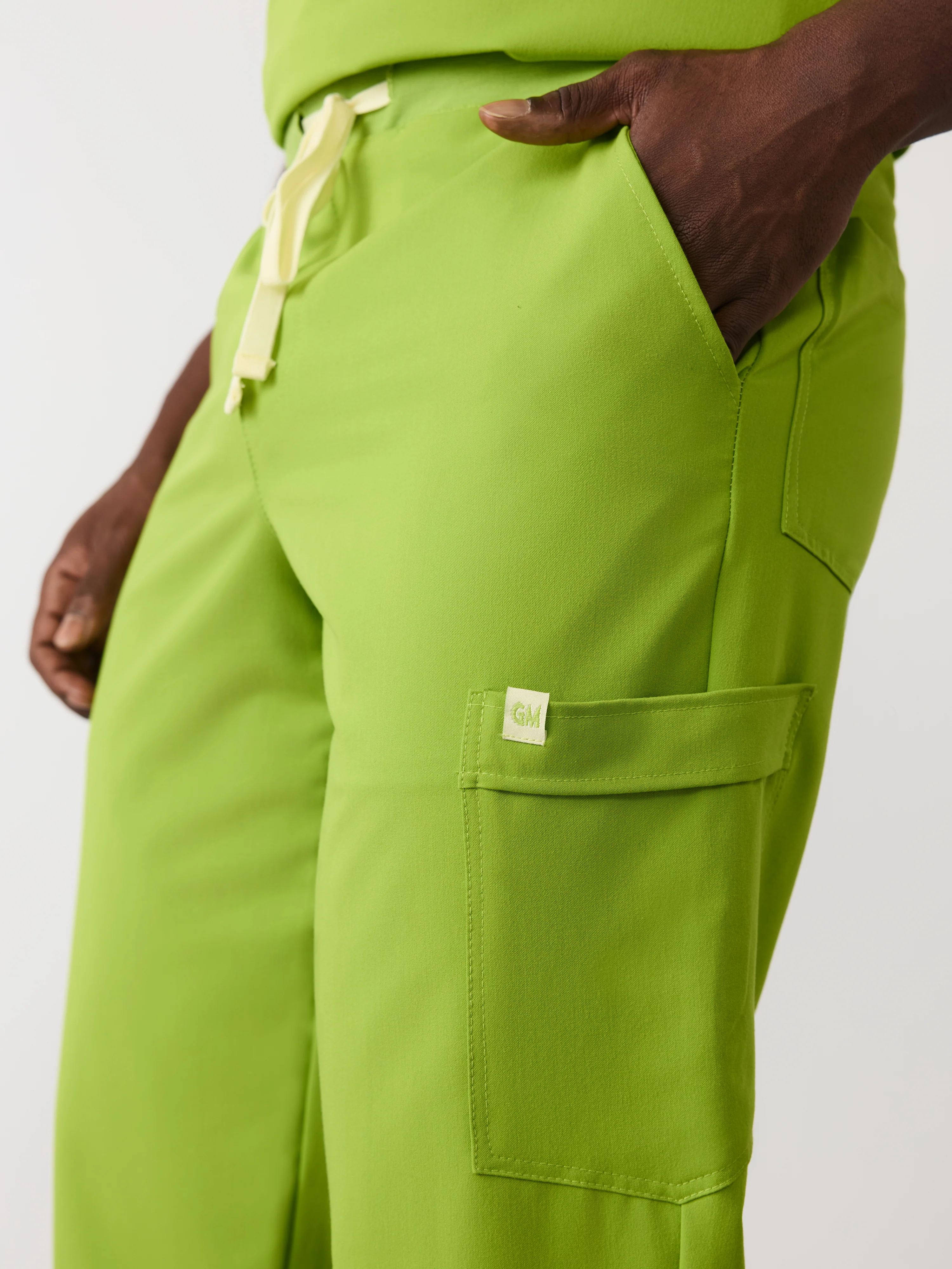 BRUCE RE-GARDE™ - GRUMPY GREEN - Men's Jogger Pants - SILVADUR™ - Final Sale - Image 2