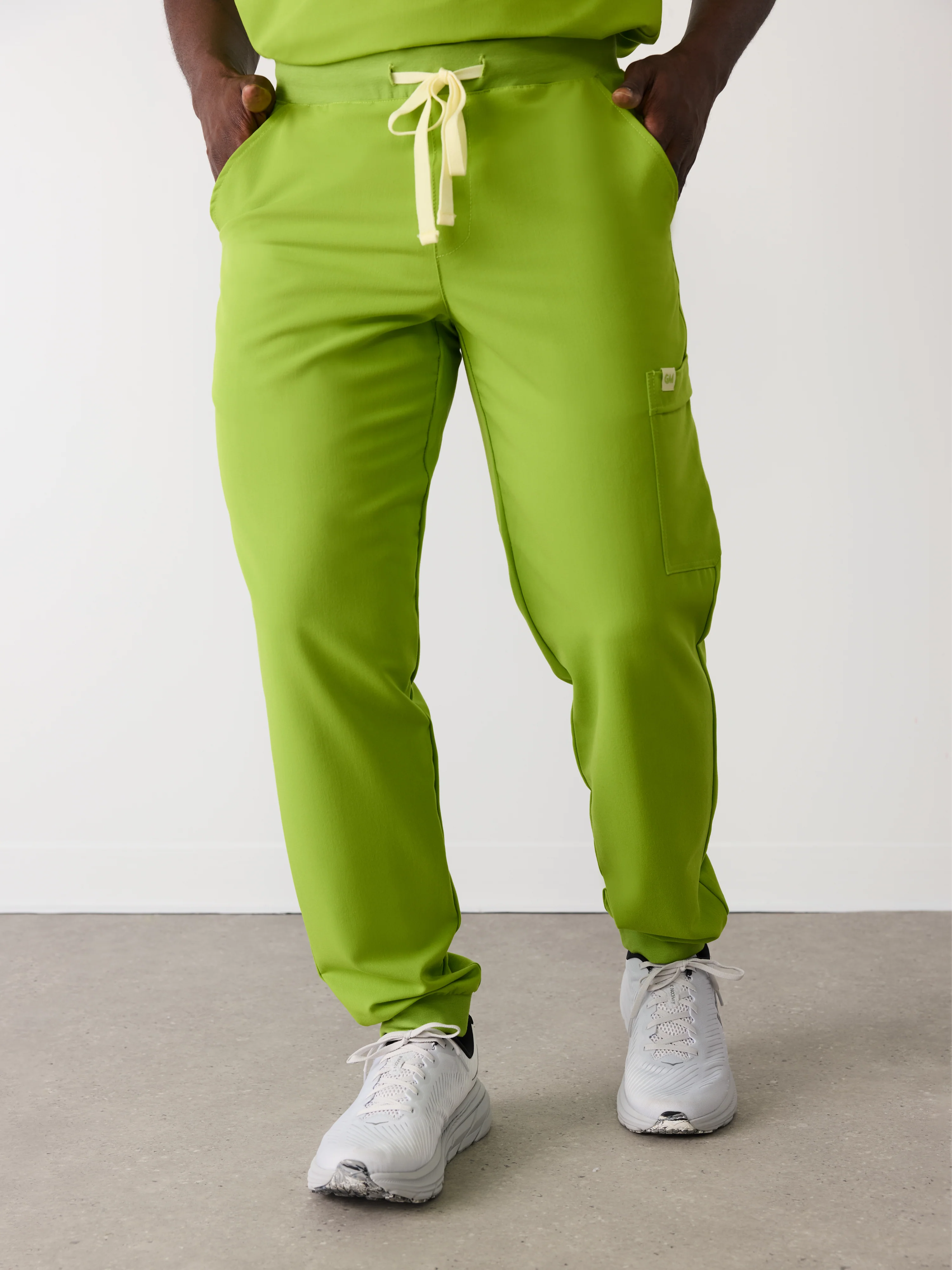 BRUCE RE-GARDE™ - GRUMPY GREEN - Men's Jogger Pants - SILVADUR™ - Final Sale - Image 3