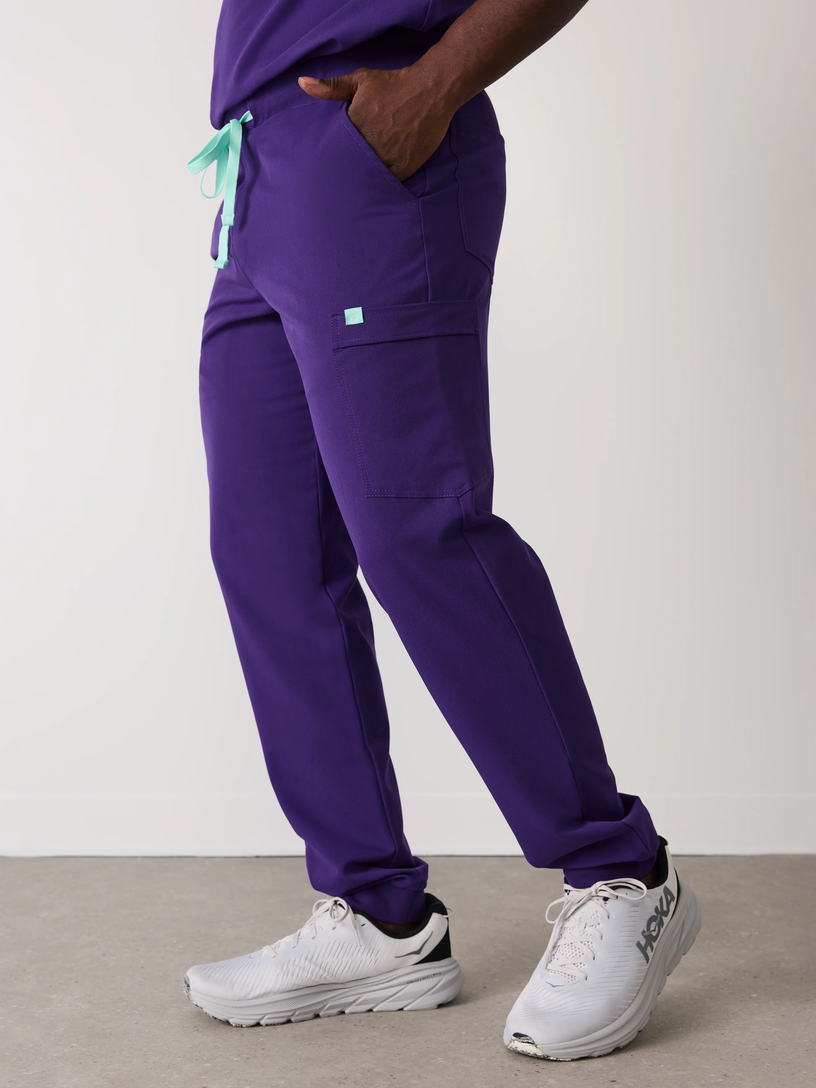 BRUCE RE-GARDE™ - MIDNIGHT VELVET - Men's Jogger Pants - SILVADUR™ - Final Sale - Image 2