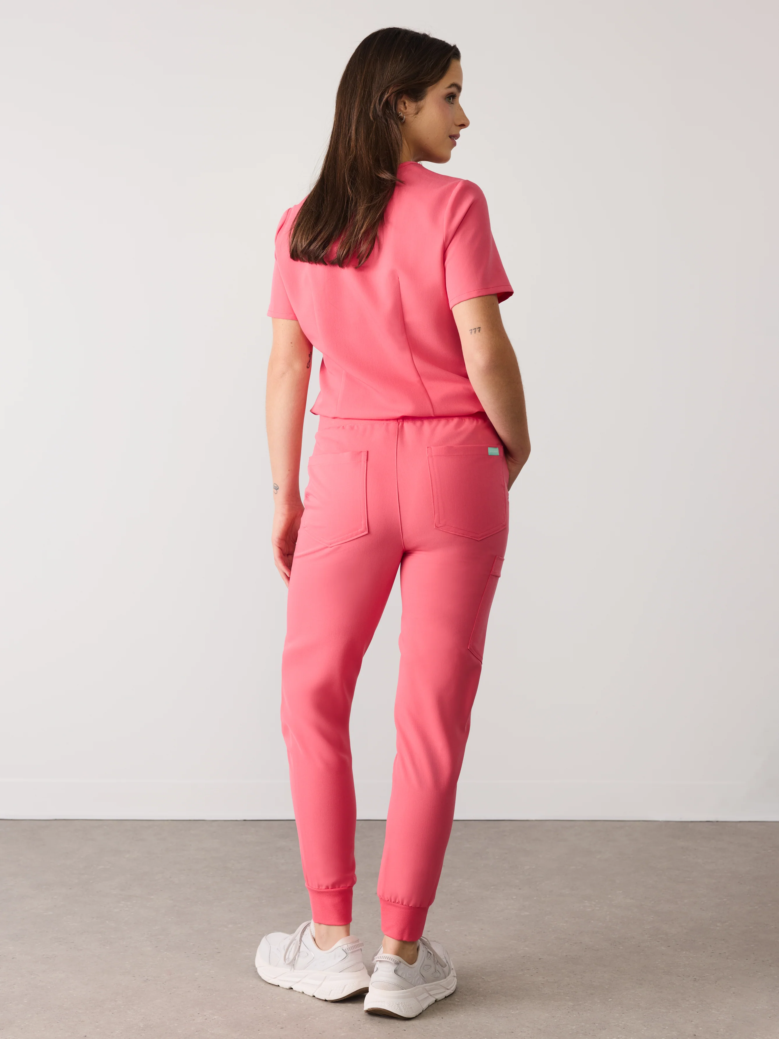 DEMI RE-GARDE™ - WARM EMBER - Jogger Scrub Pants - SILVADUR™ - Final Sale - Image 4