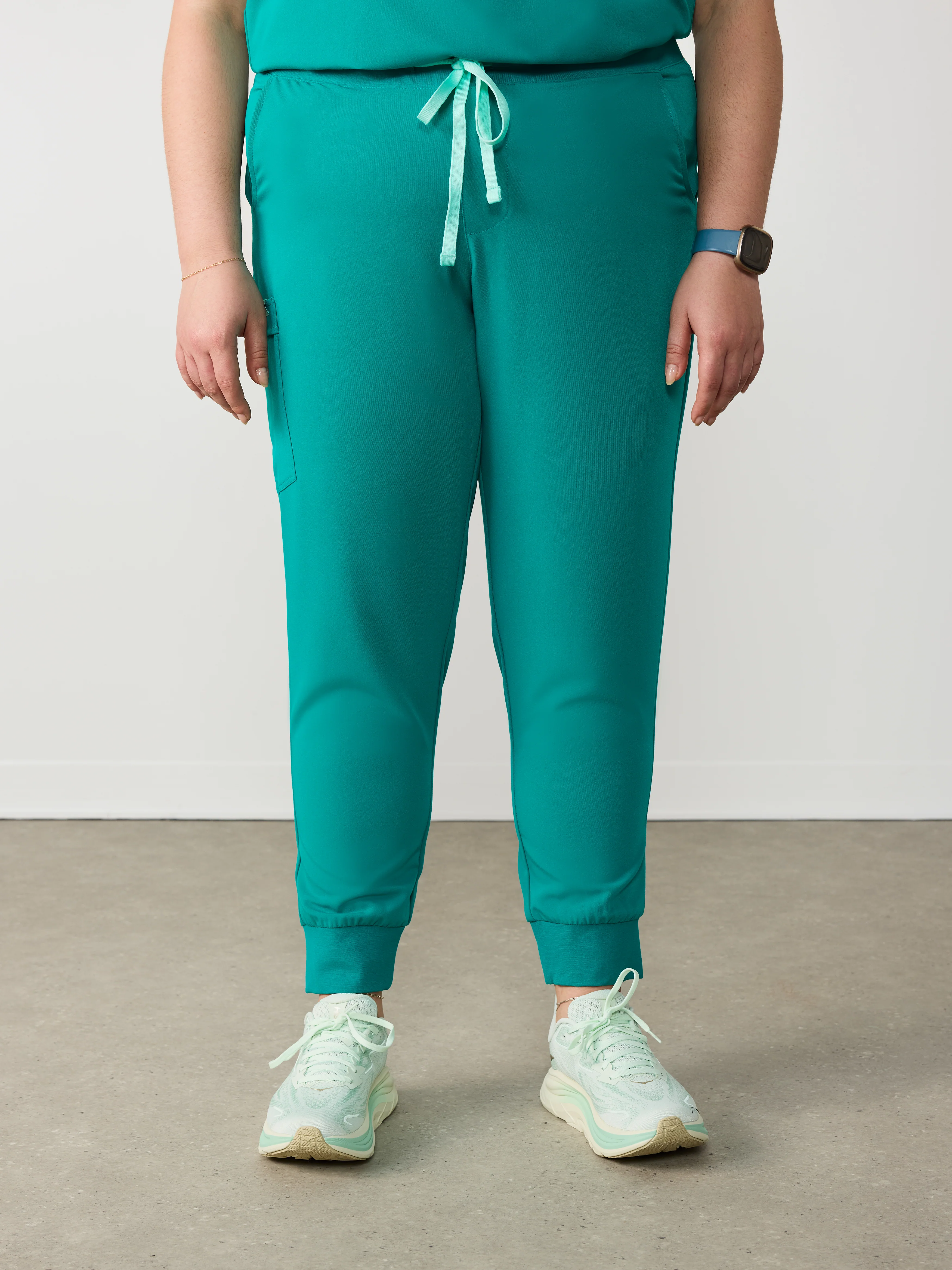 DEMI RE-GARDE™ - ARCTIC MINT - Jogger Scrub Pants - SILVADUR™ - Final Sale - Image 3