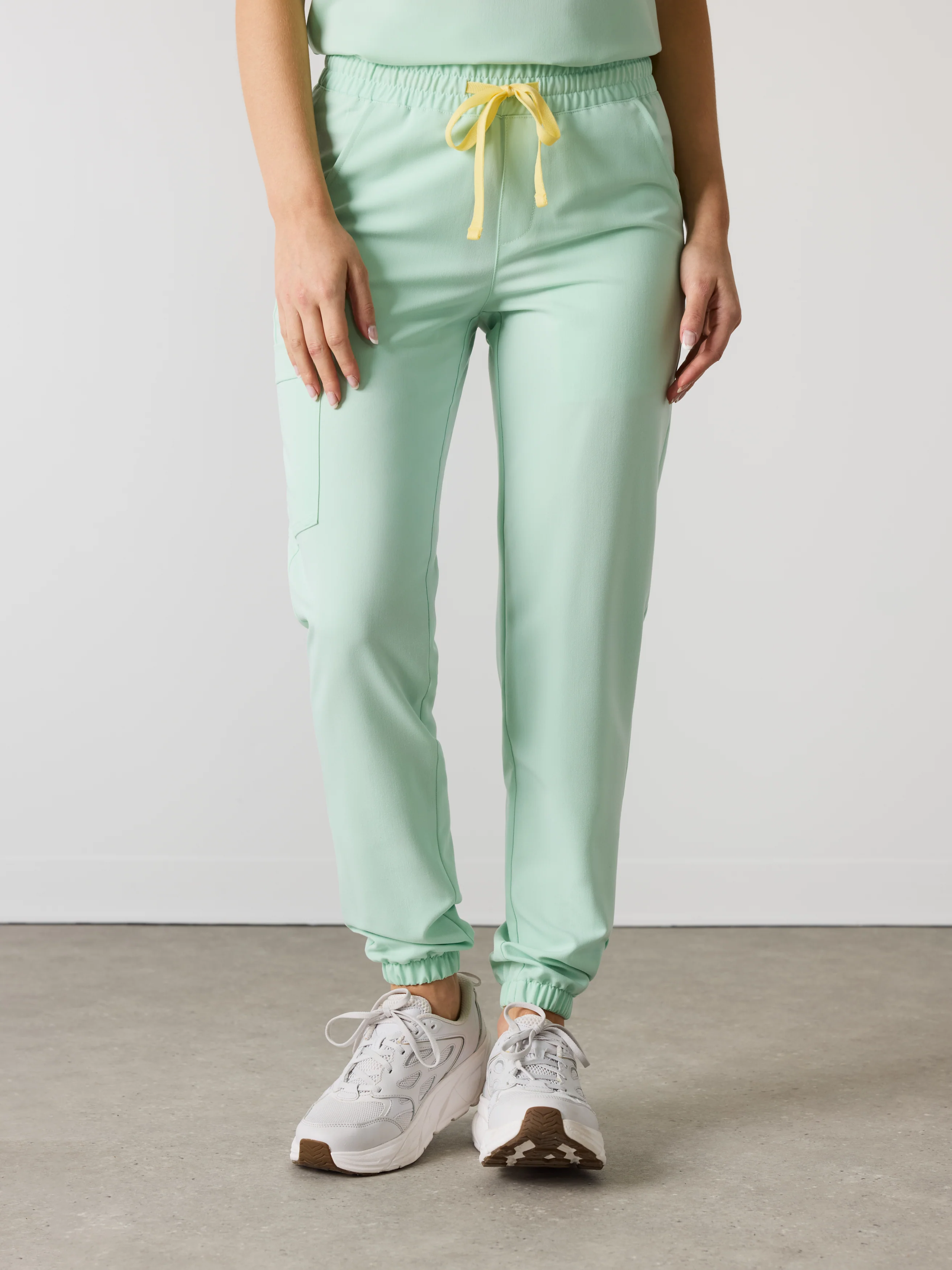 ROSIE RE-GARDE™ - MISTY MINT - Jogger Scrub Pants - SILVADUR™ - Final Sale - Image 2