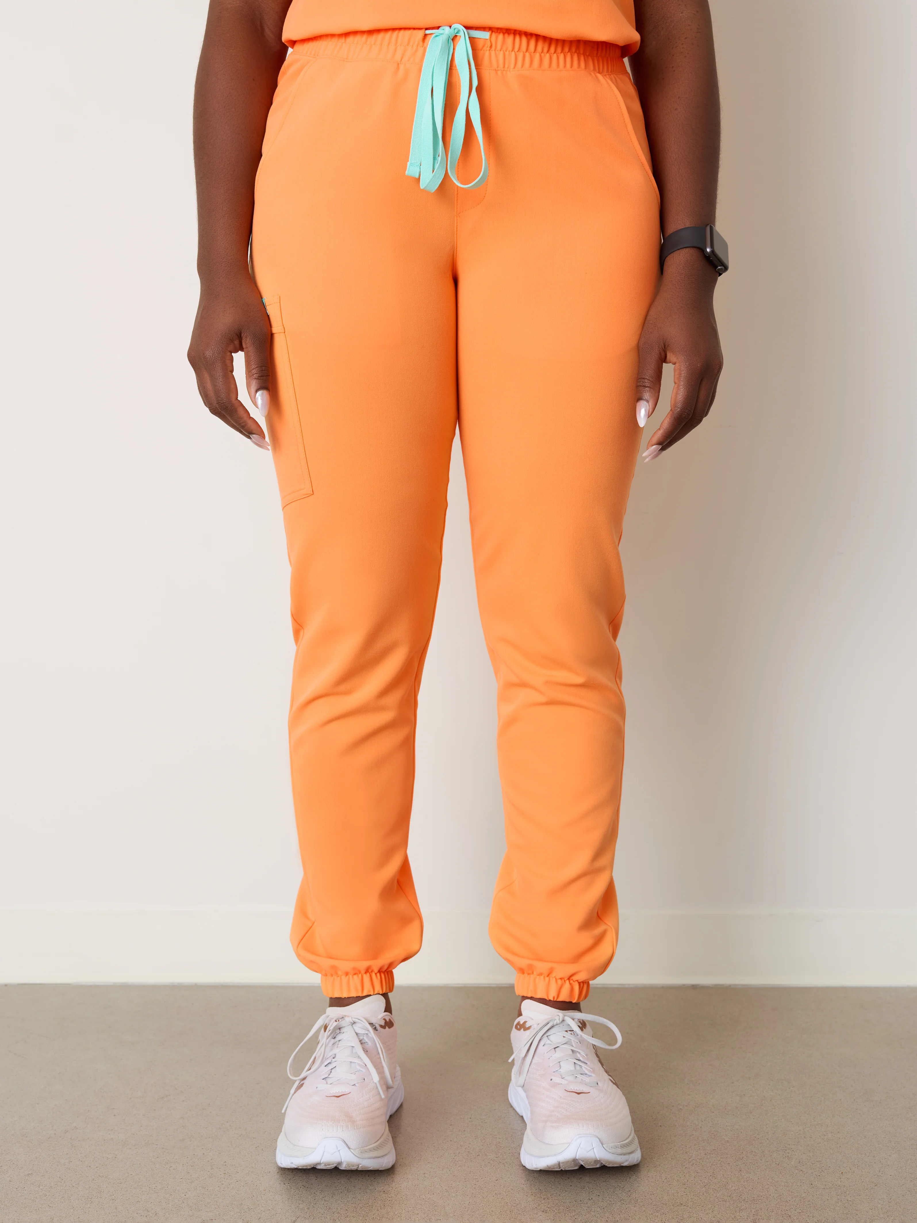 ROSIE RE-GARDE™ - NECTARINE - Jogger Scrub Pants - SILVADUR™ - Final Sale - Image 3