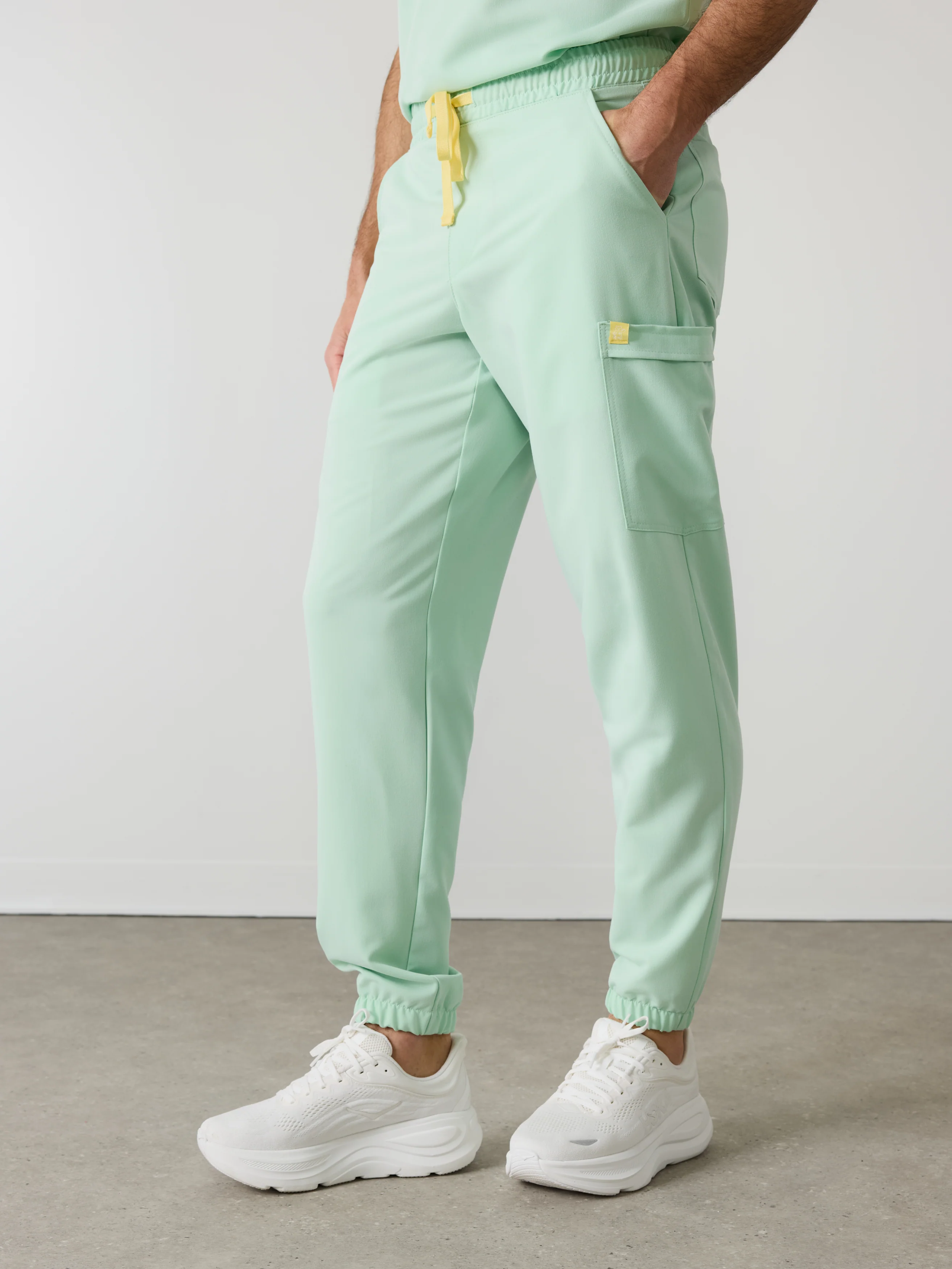 WILLIAM RE-GARDE™ - MISTY MINT - Men's Jogger Pants - SILVADUR™ - Final Sale - Image 2