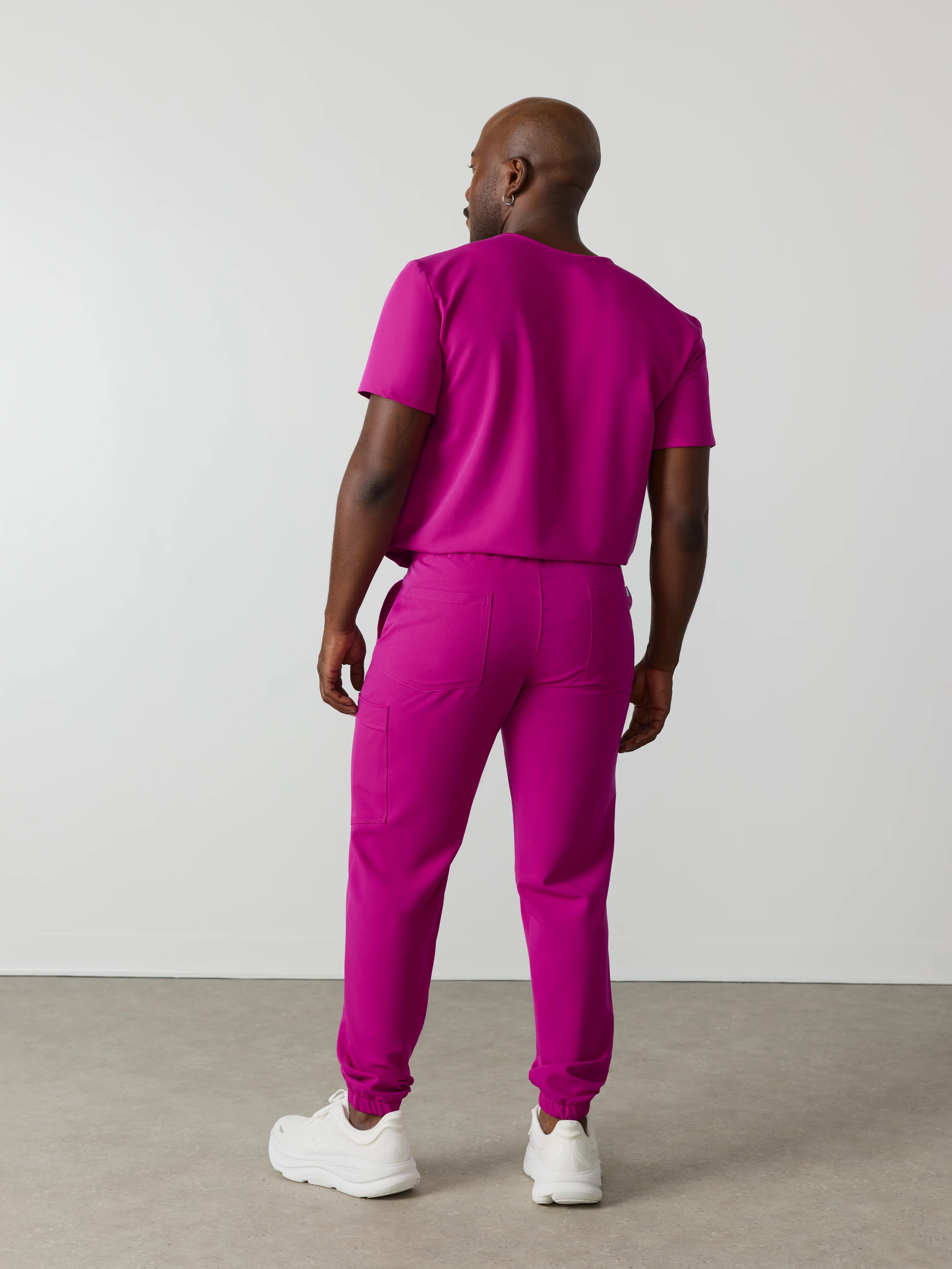 WILLIAM RE-GARDE™ - MAGENTA - Men's Jogger Pants - SILVADUR™ - Image 4